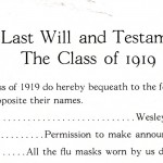 “Earl Leaf…All the flu masks worn by us during the epidemic.”